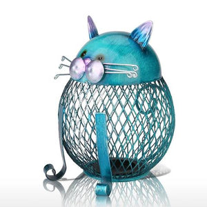 Cute Cat Coin Box