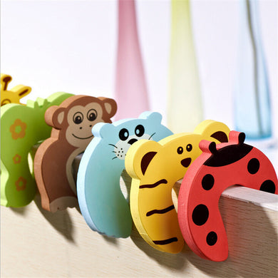 10 Animals Door Stoppers/Finger Protector