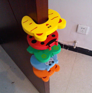 10 Animals Door Stoppers/Finger Protector