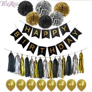 Happy Birthday Banner and Decoration