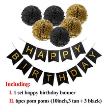 Happy Birthday Banner and Decoration