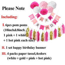 Happy Birthday Banner and Decoration