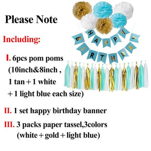 Happy Birthday Banner and Decoration