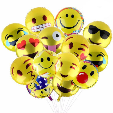 24 Emoticons Balloons